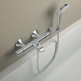 Ideal Standard Badethermostat AP Ceratherm T25, Ausladung 158 mm, Chrom – mit Verbrühschutz