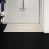 Ideal Standard Ultra Flat S i.life Rechteck-Brausewanne 1800x800x30 mm Carraraweiß – Mineralguss, matt, Anti-Rutsch