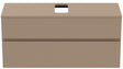 Ideal Standard Finesse Waschtischunterschrank 1202 mm, 2 Auszüge, Greige matt