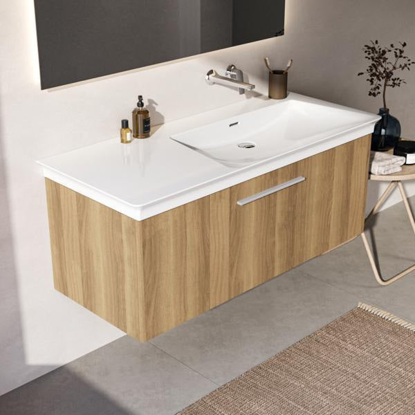 IDEAL STANDARD i.life B Waschtischunterschrank 1200 mm Coffee Oak mit 1 Auszug und Softclose