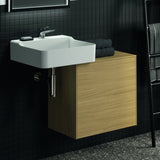 Ideal Standard Conca Waschtischunterschrank 602 mm, 1 Auszug, Push-Open, Weiß – ohne Ausschnitt