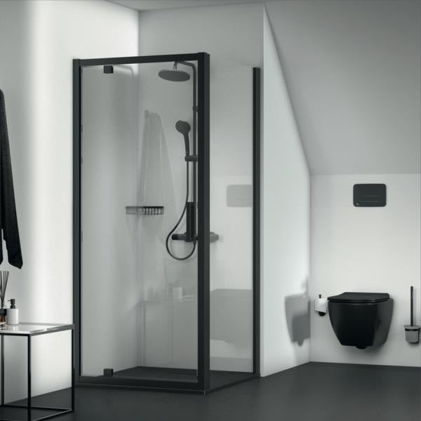 Ideal Standard Ultra Flat New Quadrat-Brausewanne 900x900x25 mm Weiß – bodenebener Einbau