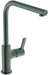 IDEAL STANDARD Gusto Küchenarmatur 232 mm L-Auslauf Silver Storm