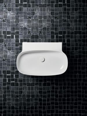 Ideal Standard Linda-X Aufsatzwaschtisch 750x500x135 mm Weiß ohne Hahnloch und Überlauf