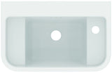 Ideal Standard Handwaschbecken Calla 500x320x180mm Weiß 1 Hahnloch rechts mit Überlauf