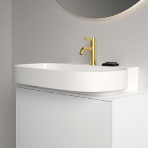 Ideal Standard Aufsatzwaschtisch Linda-X 750x500x135mm geschliffen Weiß 1 Hahnloch ohne Überlauf