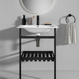 Ideal Standard Möbelwaschtisch Connect Air 640x460x165mm 1 Hahnloch mit Überlauf Weiß