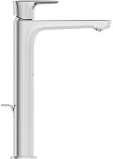 Ideal Standard Connect Air Waschtischarmatur 150 mm mit Ablaufgarnitur und Heißwasser-Sparfunktion in Chrom