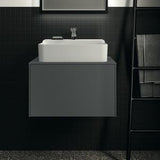 Ideal Standard Conca WT-Unterschrank 602 mm, 1 Auszug, Push-Open, Softclose, Weiß matt