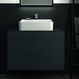 IDEAL STANDARD Conca Waschtischunterschrank 800 mm, 2 Auszüge, Walnuss Dunkel, wandhängend
