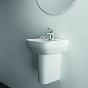 Ideal Standard i.life A Halbsäule für Handwaschbecken in Weiß – Kristallporzellan