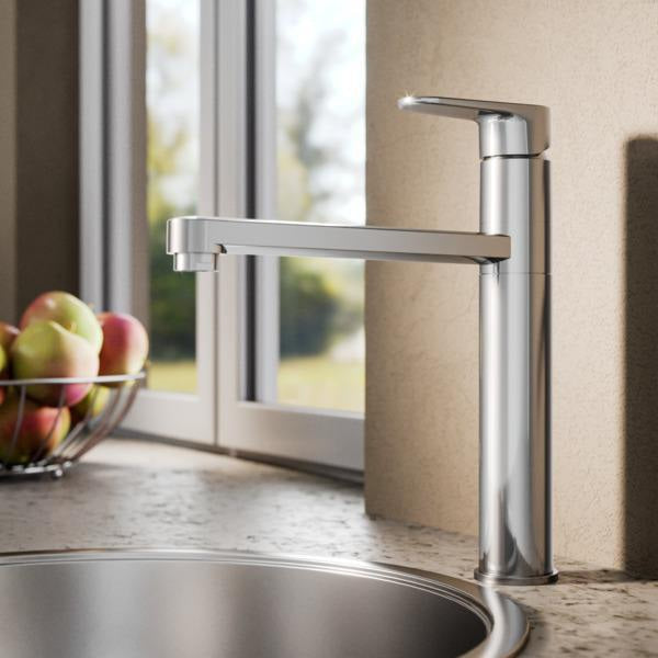 Ideal Standard Cerafine O Küchenarmatur – hoher Rohrauslauf, 205 mm Ausladung, Chrom
