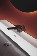 Ideal Standard Conca Waschtischarmatur Brushed Gold, 132 mm Auslauf, ohne Ablaufgarnitur