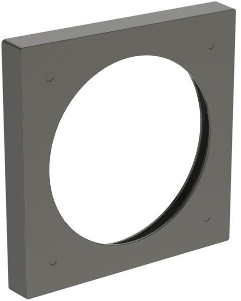 Ideal Standard IS Distanzrahmen 20mm Easy-Box eckig Silk Black – Passgenauer Ausgleichsrahmen