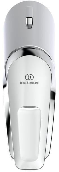 IDEAL STANDARD Ceramix Blue Waschtisch-Einhandhebelmischer Chrom 117 mm mit Ablaufgarnitur