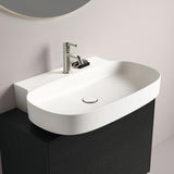 Ideal Standard Aufsatzwaschtisch Linda-X 750x500x135mm geschliffen Weiß 1 Hahnloch ohne Überlauf