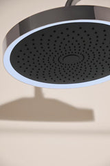 IDEAL STANDARD Idealrain Solos Regenbrause mit Licht, Wandmontage, Chrom, 412 mm