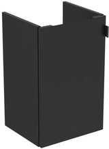 Ideal Standard i.life Silk S Handwaschbeckenunterschrank 40 cm, 1 Tür Anschlag links, Schwarz Matt
