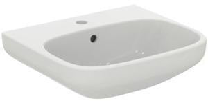 IDEAL STANDARD i.life A Waschtisch 500x440mm Weiß mit 1 Hahnloch und Überlauf