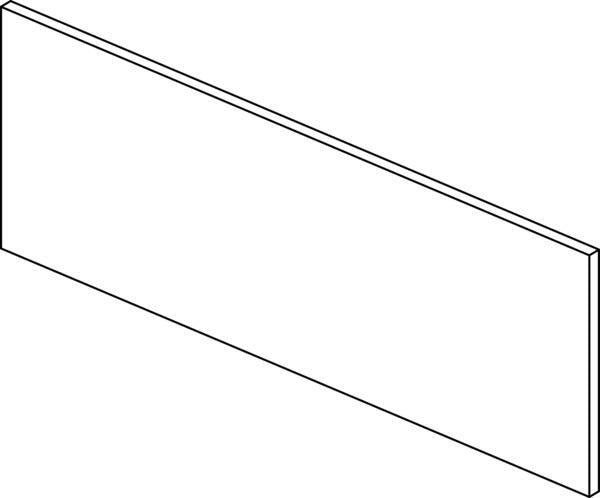 Ideal Standard Conca Schubladenfront links 980x356mm Weiß für Waschtischunterschrank
