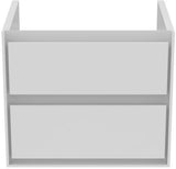 IDEAL STANDARD Connect Air Waschtischunterschrank 600 mm, 2 Auszüge, Weiß Glanz/Matt