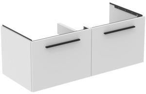 Ideal Standard i.life B Möbel-Set 160 cm – 2 Auszüge, 1 offenes Fach, Gr. Schwarz, Weiß matt