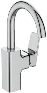 Ideal Standard Ceraplan H200 Waschtischarmatur ohne Ablaufgarnitur, Ausladung 145 mm, Chrom