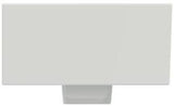 Ideal Standard Handwaschbecken Extra 450x250x150mm Weiß, ohne Hahnloch, mit Überlauf, Ablage links
