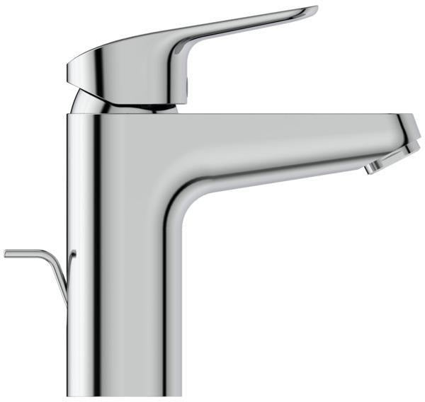 IDEAL STANDARD Ceraflex Waschtischarmatur Chrom 110 mm mit Ablaufgarnitur und 5 l/min Sparfunktion