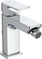 Ideal Standard Edge Bidetarmatur Chrom 115 mm mit Ablaufgarnitur und Keramikkartusche
