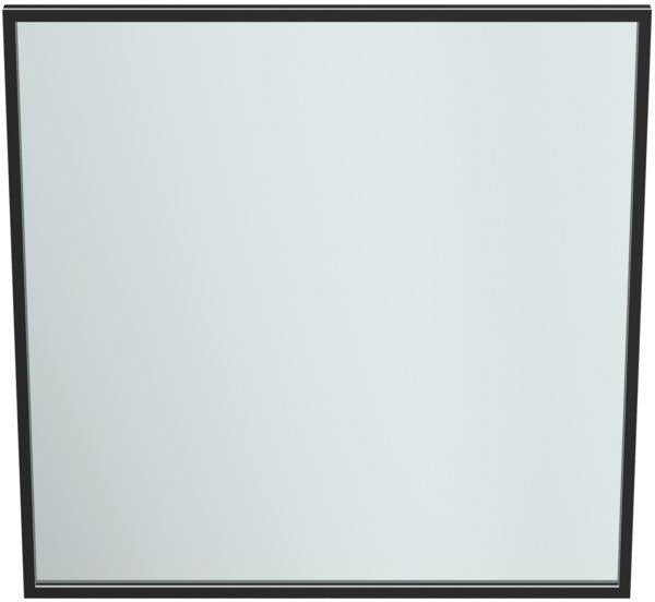 IDEAL STANDARD Conca Wandspiegel eckig 600x600 mm mit LED-Beleuchtung und Aluminiumrahmen