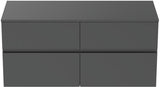 Ideal Standard Finesse Waschtischunterschrank 1202 mm, 4 Auszüge, Greige Matt, wandhängend