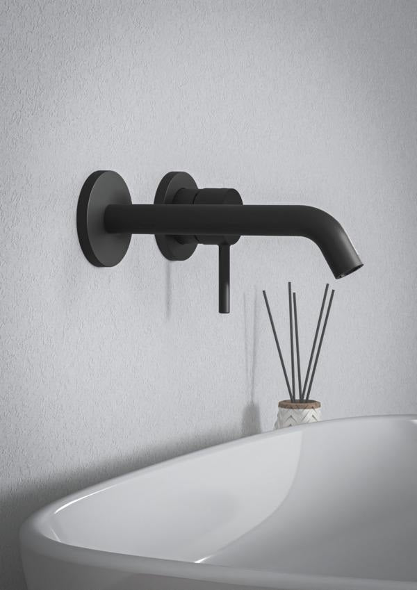 IDEAL STANDARD Ceraline Nuovo Wand-Waschtischarmatur 180 mm Chrom – Unterputz, keramische Kartusche, Wassersparfunktion