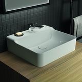 Ideal Standard Waschtisch Conca 500x450x145 mm, 1 Hahnloch, ohne Überlauf, Weiß