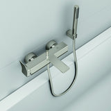 Ideal Standard Idealrain Atelier Brausehalter, eckige Rosette, Brushed Gold, Messing