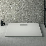 IDEAL STANDARD Rechteck-Brausewanne Ultra Flat New 800x900x25mm Weiß – Bodenebener Einbau