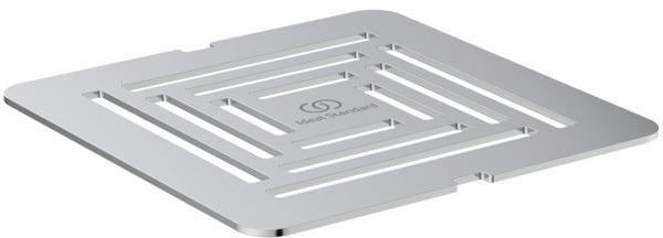 Ideal Standard Ablaufabdeckung Ultra Flat S + aus Edelstahl – flache Duschablaufabdeckung