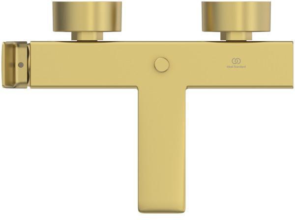 IDEAL STANDARD Conca Badearmatur Aufputz Brushed Gold Einhandhebelmischer