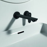 Ideal Standard Cerafine O Wand-Waschtischarmatur 224 mm Silk Black – Einhandhebelmischer