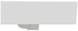 Ideal Standard Waschtisch Connect Cube, ohne Hahnloch, mit Überlauf, 550x460x175 mm, Weiß