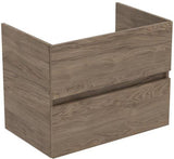 Ideal Standard Eurovit+ Möbelpaket mit Waschtisch 51 cm, Unterschrank 50 cm und 2 Auszügen in Grau