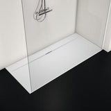 Ideal Standard Ultra Flat S i.life Rechteck-Brausewanne 1800x800x30 mm Carraraweiß – Mineralguss, matt, Anti-Rutsch