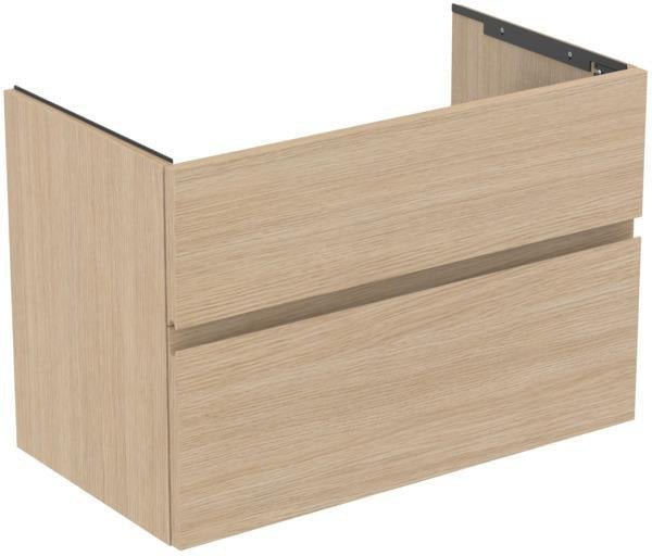IDEAL STANDARD Finesse Möbelwaschtischunterschrank 800 mm, 2 Auszüge, Greige matt