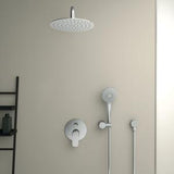 Ideal Standard Idealrain Wandanschluss 300 mm Chrom – Aufputz Kopfbrauseanschluss mit Rosette