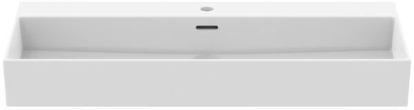 Ideal Standard Waschtisch Extra 1015 mm, 1 Hahnloch, mit Überlauf, geschliffen Weiß