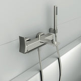Ideal Standard Idealrain Atelier Brausehalter, eckige Rosette, Brushed Gold, Messing