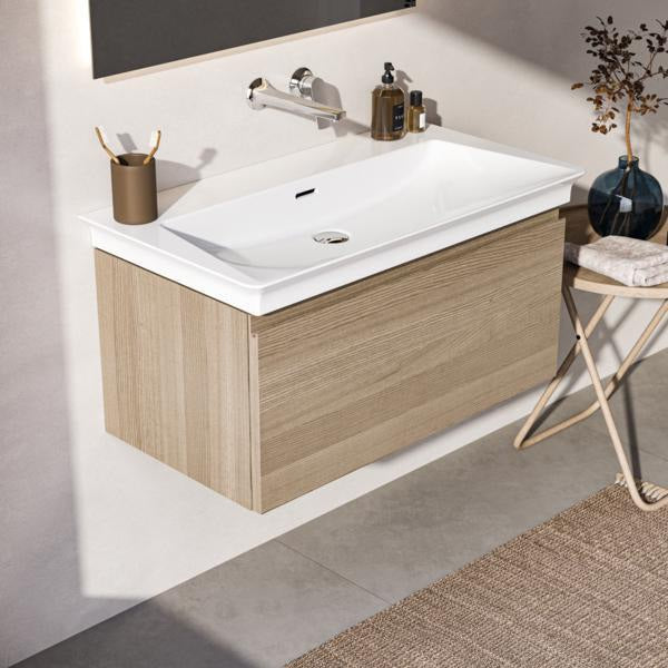 Ideal Standard Finesse Möbelwaschtischunterschrank 800 mm mit Auszug und Softclose in Greige matt