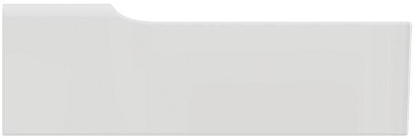 Ideal Standard Conca Aufsatzwaschtisch 600x450mm geschliffen Weiß ohne Hahnloch