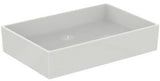 Ideal Standard Aufsatzwaschtisch Extra 600x400x125 mm Weiß mit IdealPlus, ohne Hahnloch