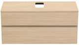 Ideal Standard Finesse Waschtischunterschrank 1202 mm, 2 Auszüge, Greige matt